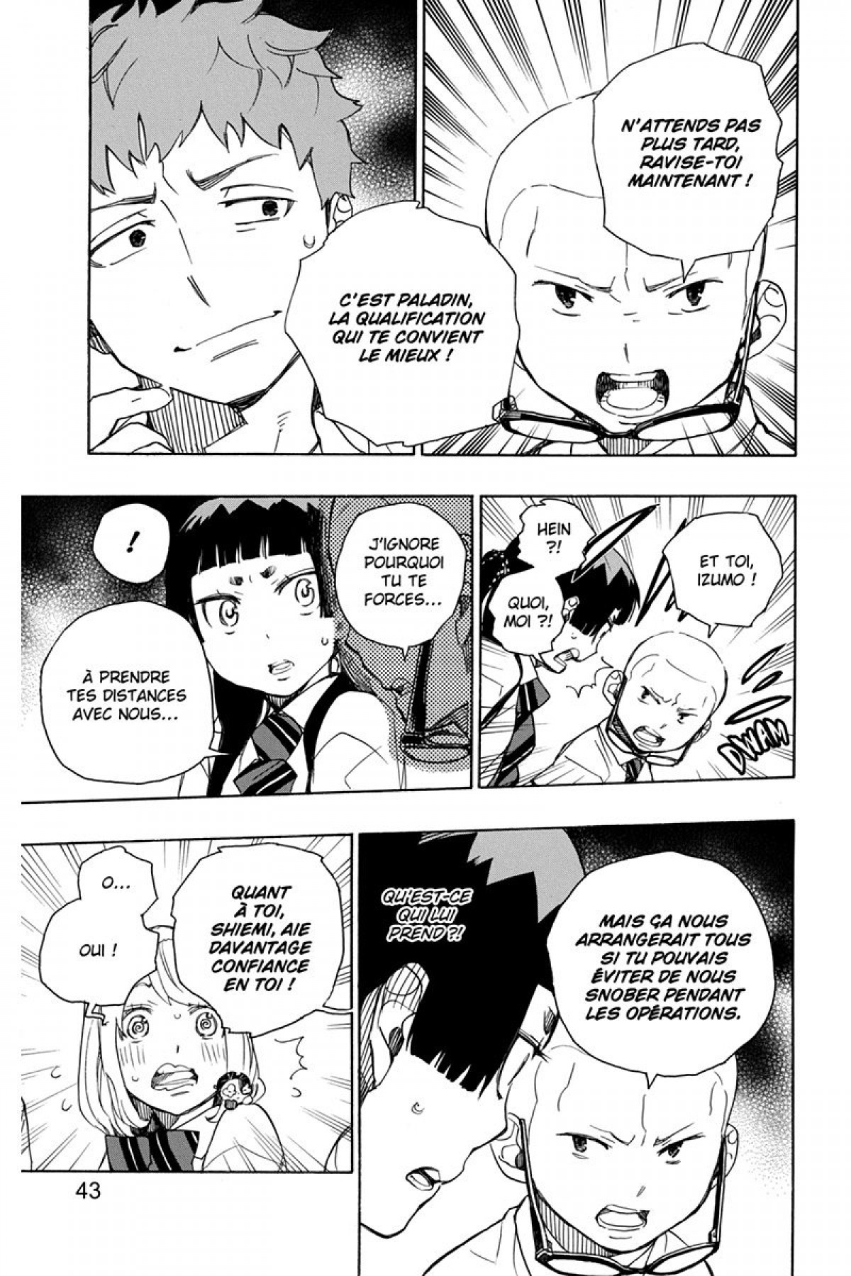 Read Ao No Exorcist fr Manga Online