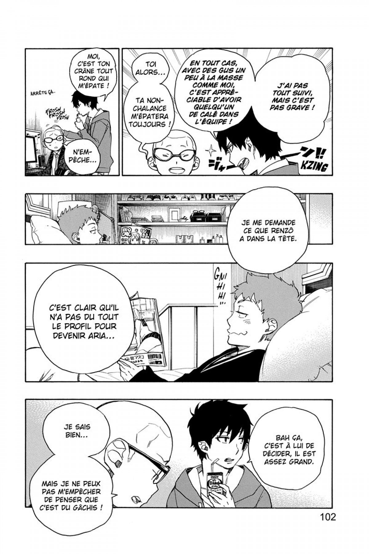 Read Ao No Exorcist fr Manga Online