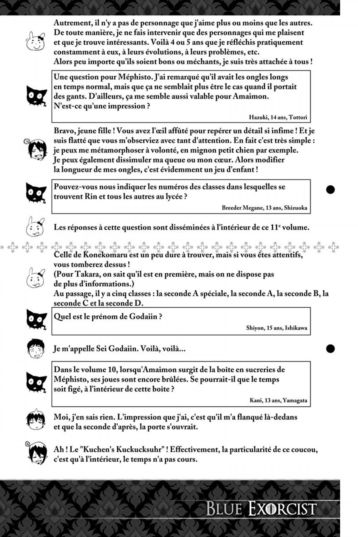 Read Ao No Exorcist fr Manga Online