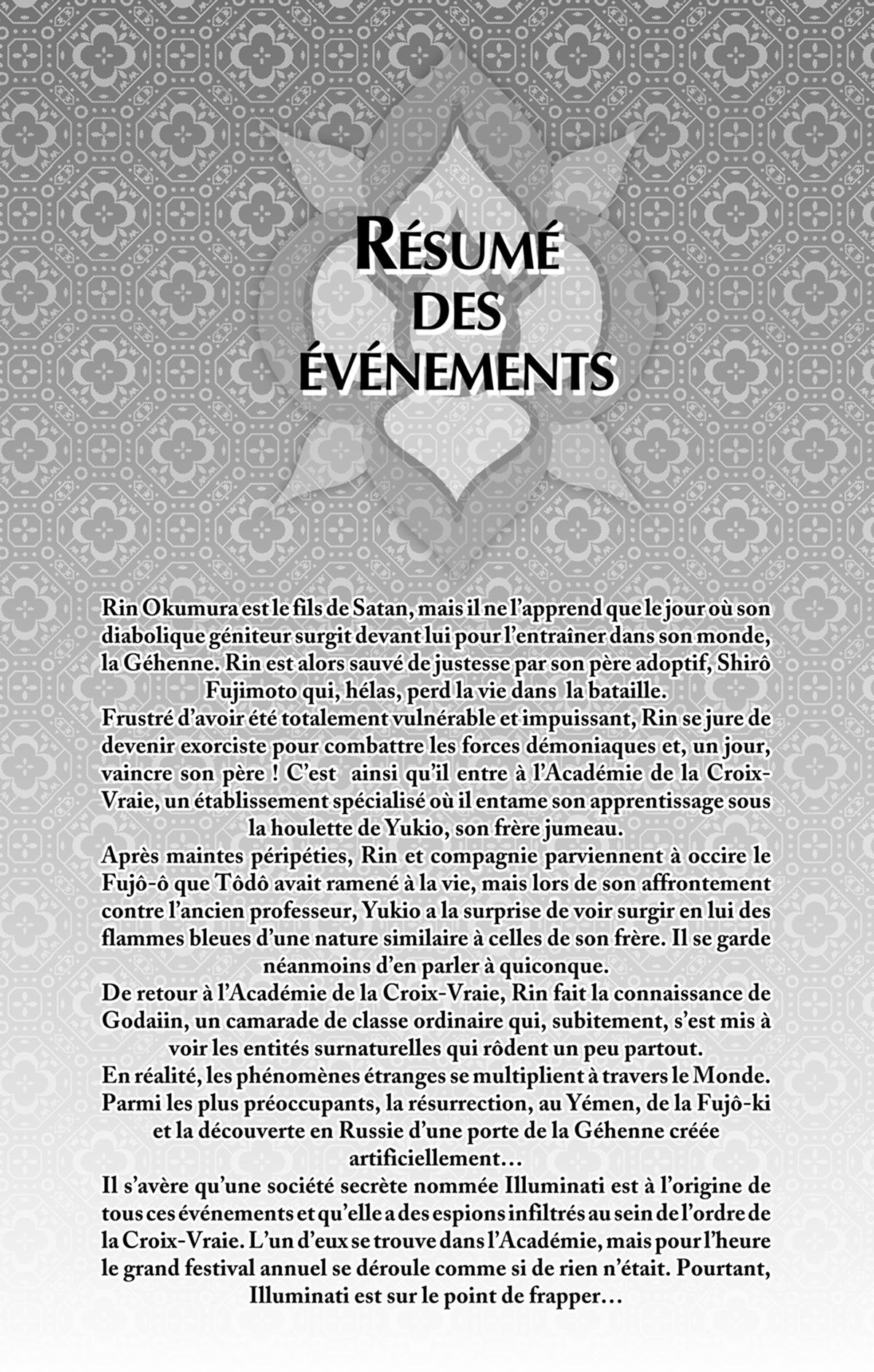 Read Ao No Exorcist fr Manga Online