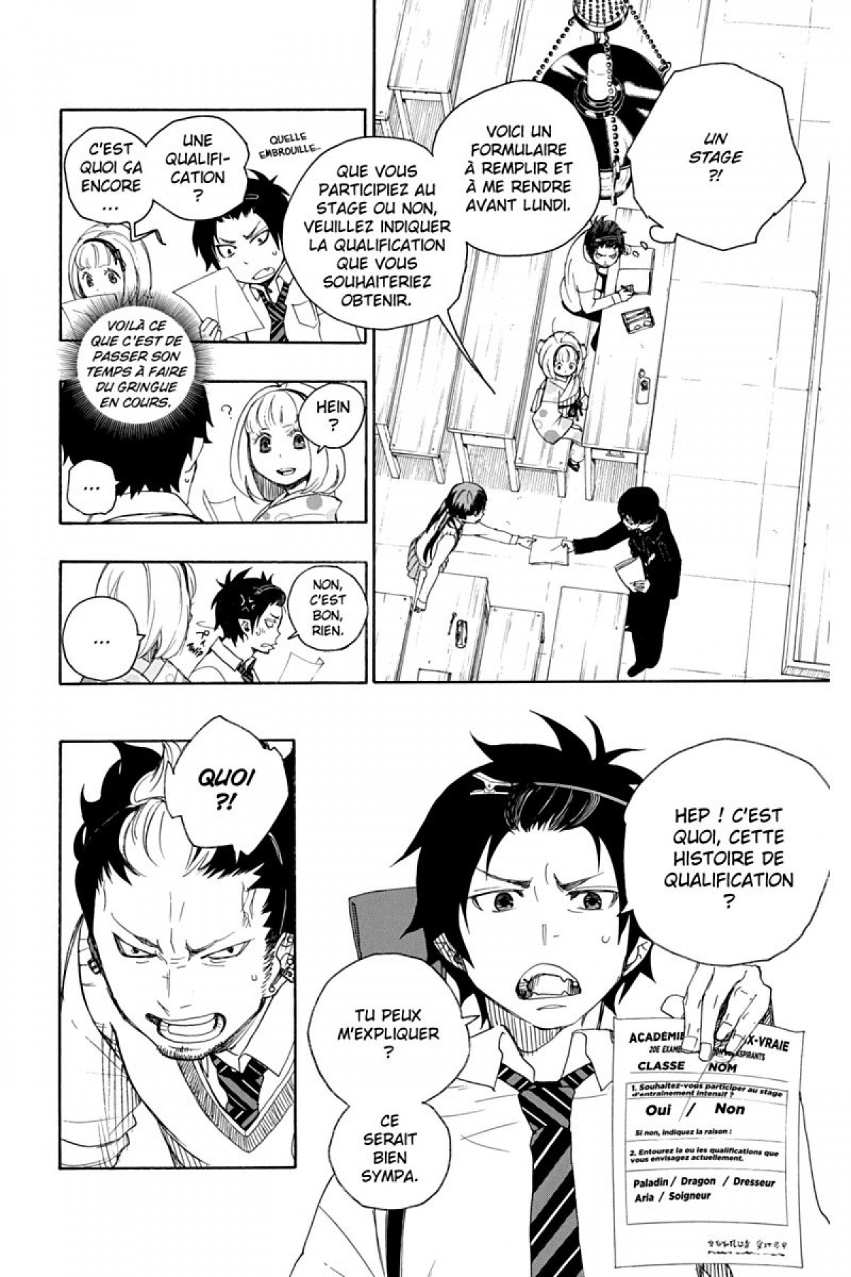 Read Ao No Exorcist fr Manga Online