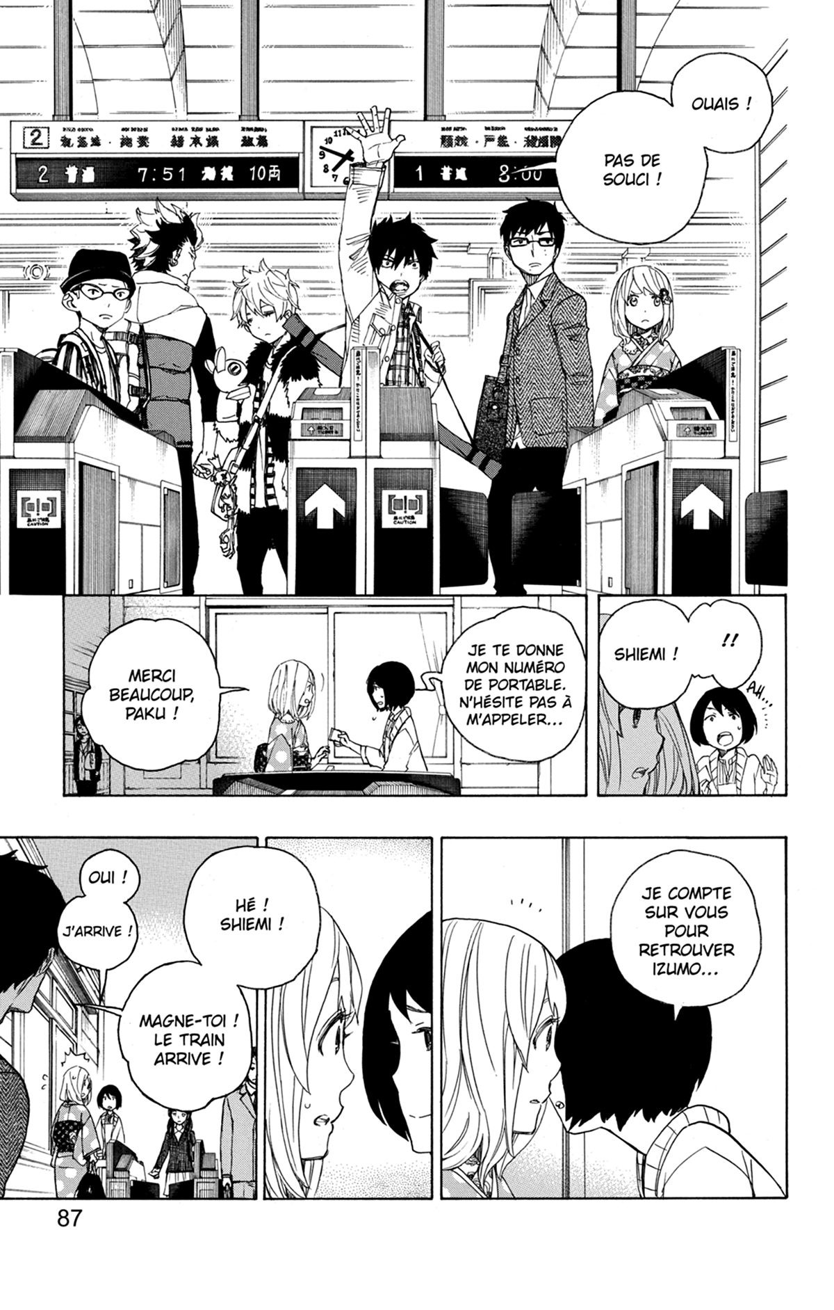 Read Ao No Exorcist fr Manga Online