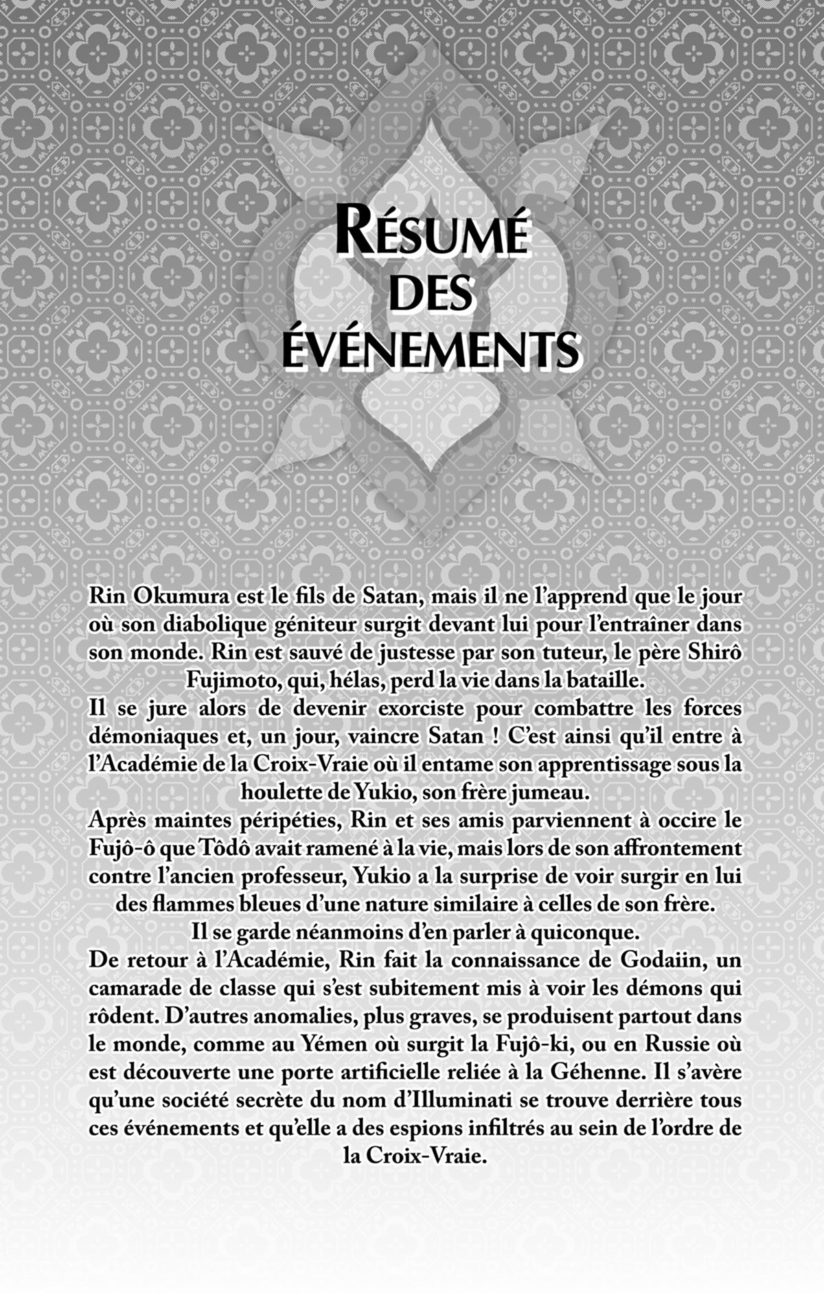 Read Ao No Exorcist fr Manga Online