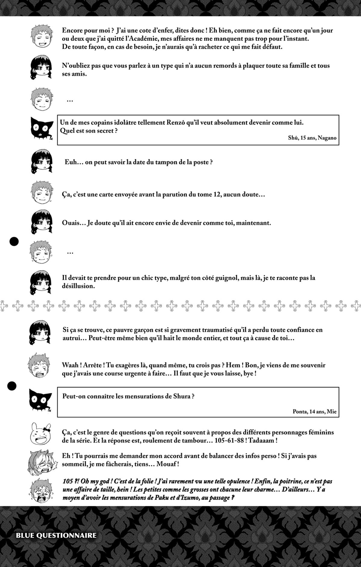 Read Ao No Exorcist fr Manga Online