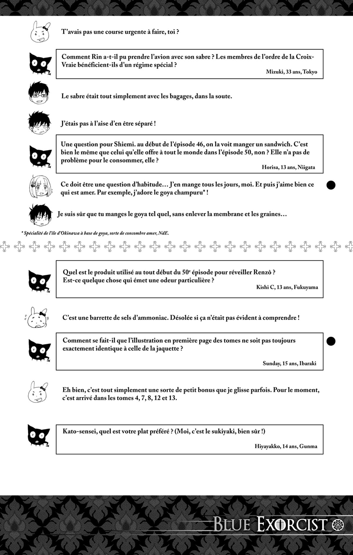 Read Ao No Exorcist fr Manga Online