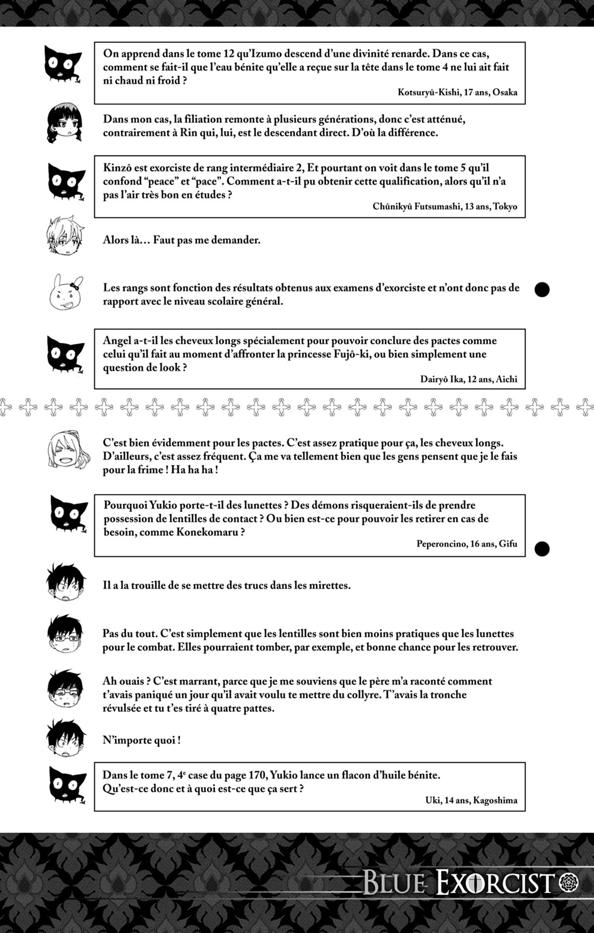 Read Ao No Exorcist fr Manga Online