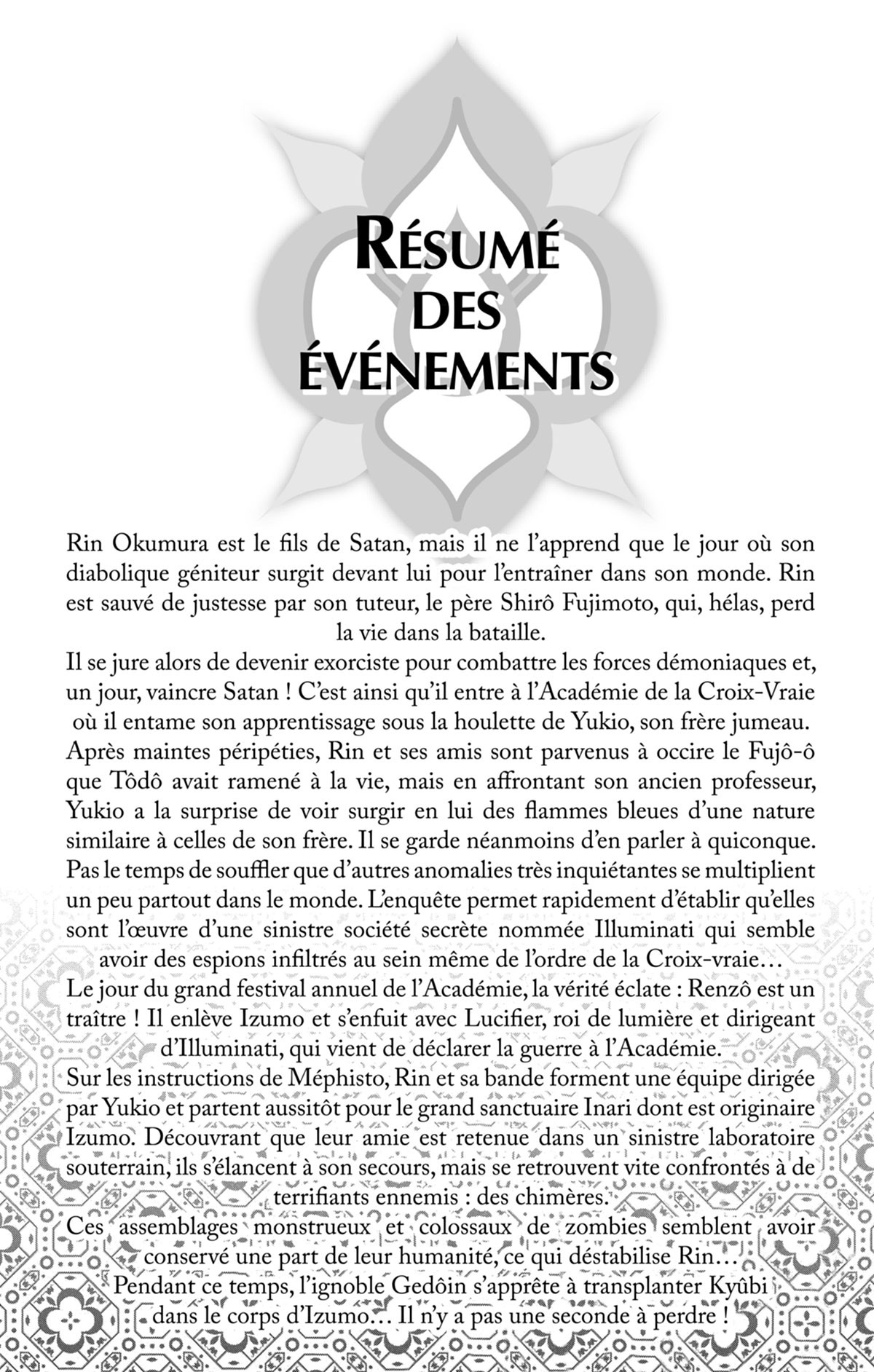 Read Ao No Exorcist fr Manga Online