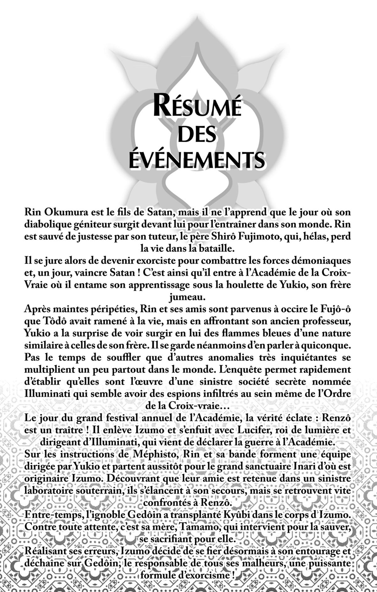 Read Ao No Exorcist fr Manga Online