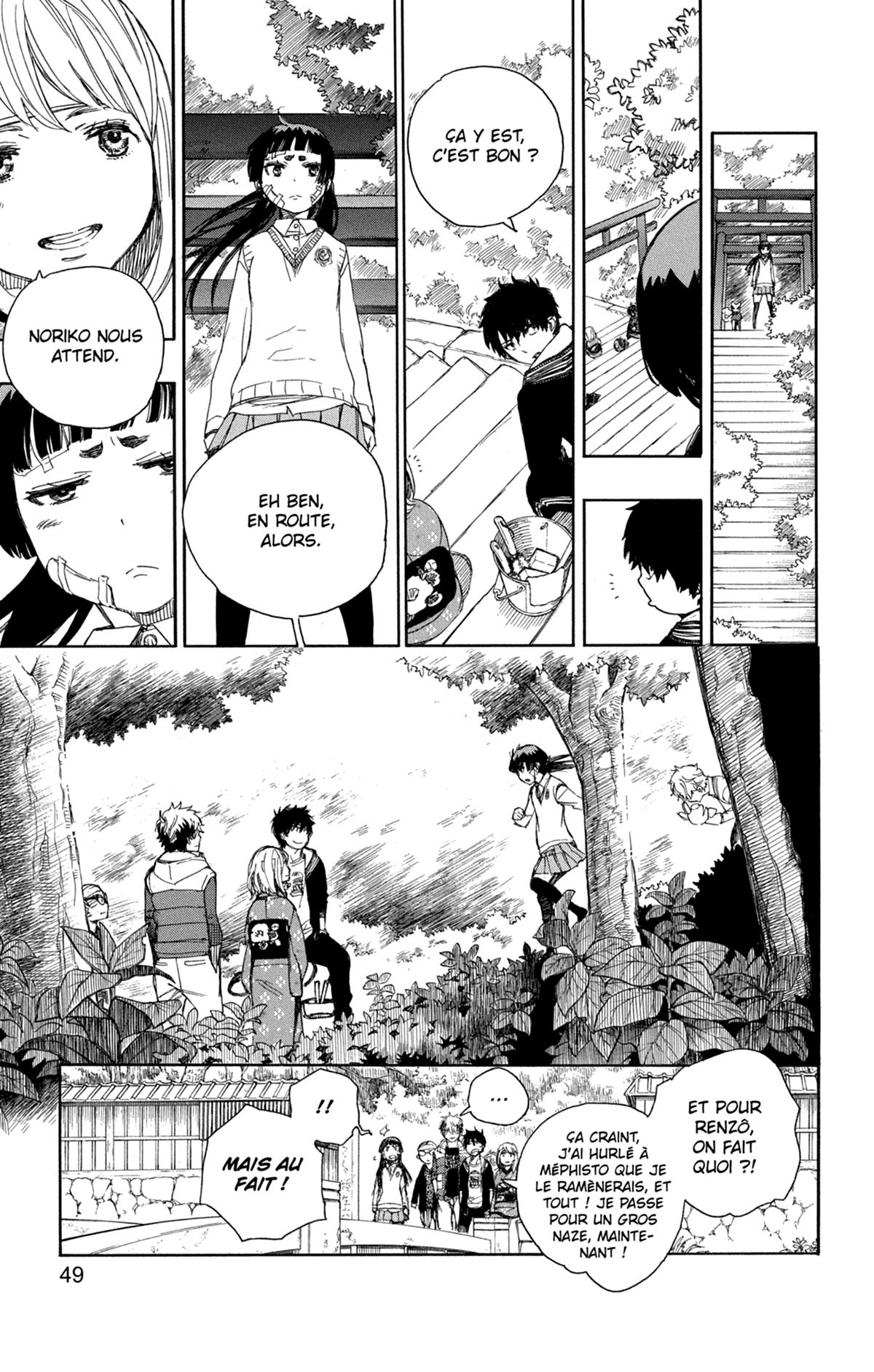 Read Ao No Exorcist fr Manga Online