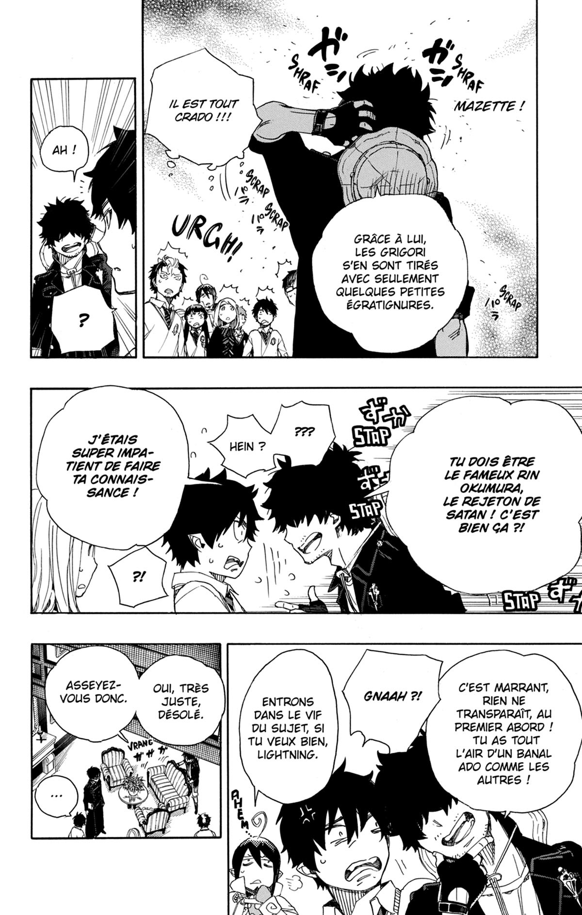 Read Ao No Exorcist fr Manga Online