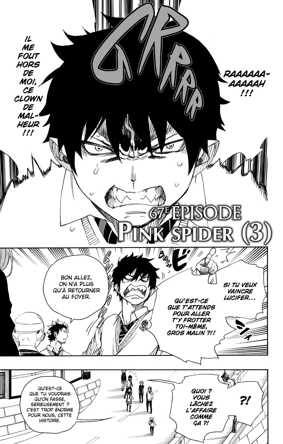 Read Ao No Exorcist fr Manga Online