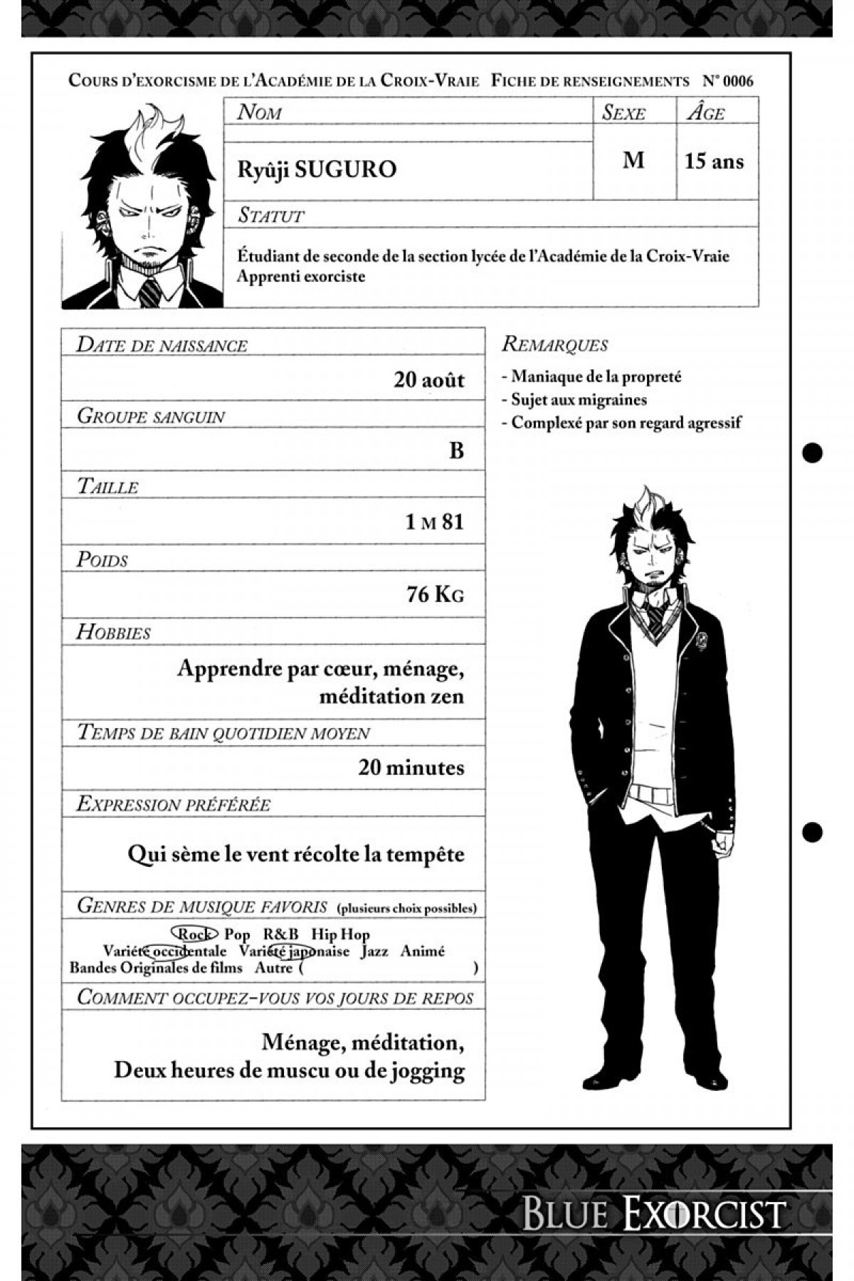 Read Ao No Exorcist fr Manga Online