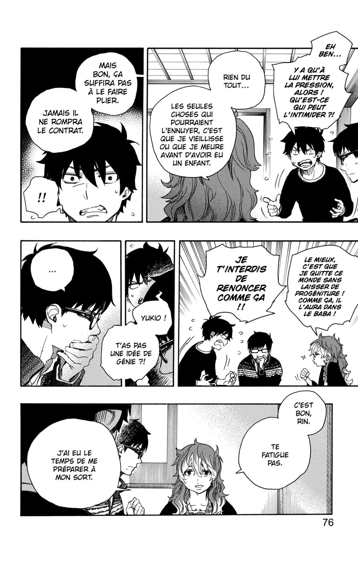 Read Ao No Exorcist fr Manga Online