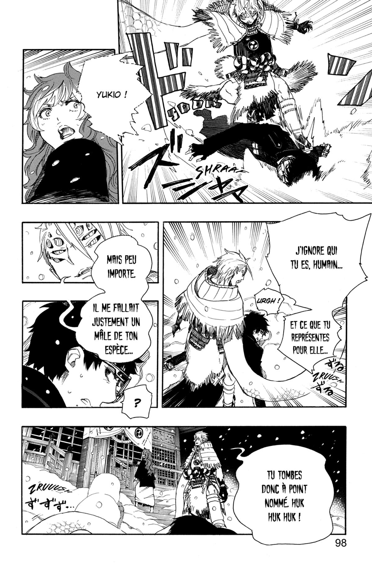 Read Ao No Exorcist fr Manga Online
