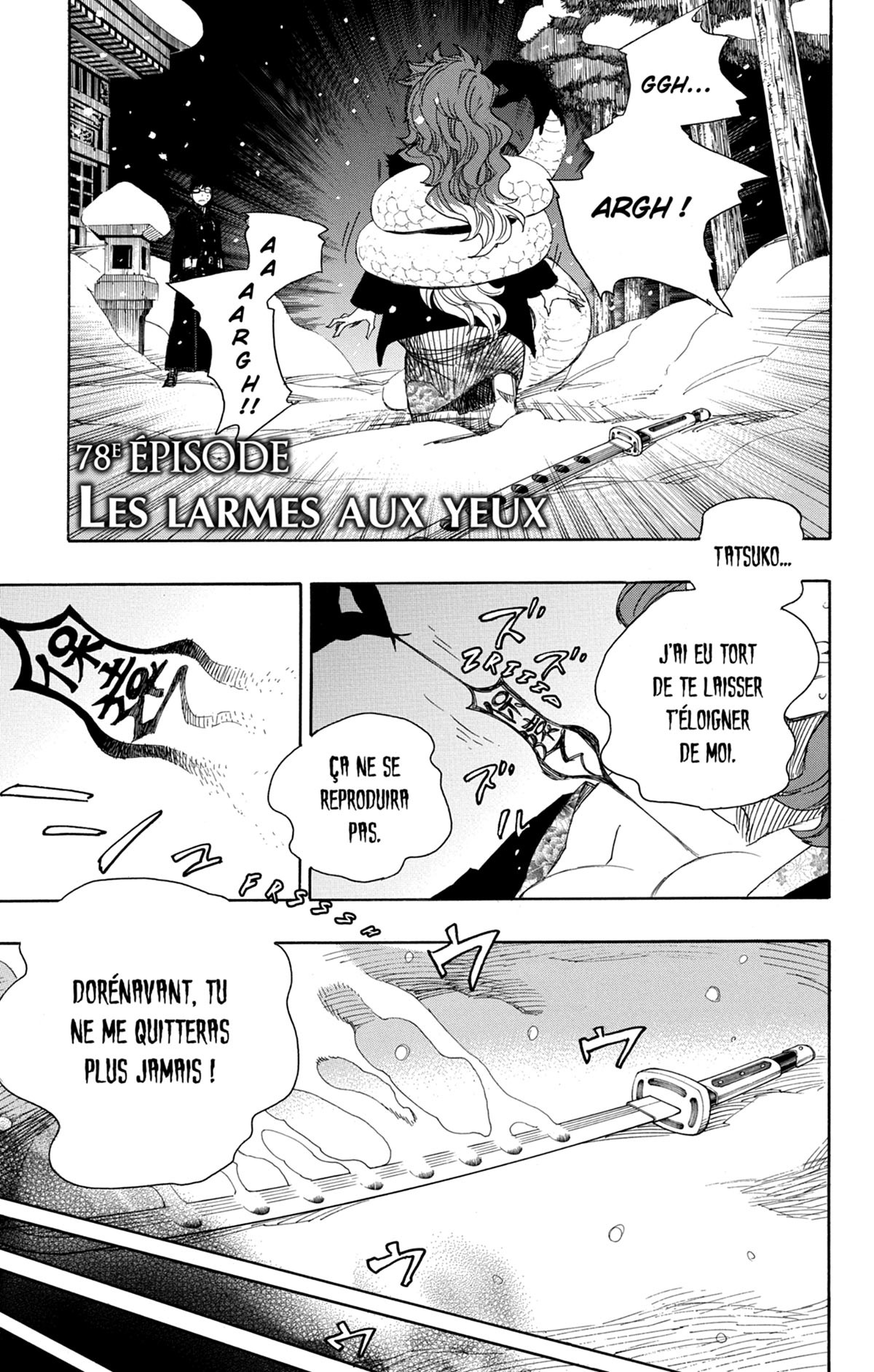 Read Ao No Exorcist fr Manga Online