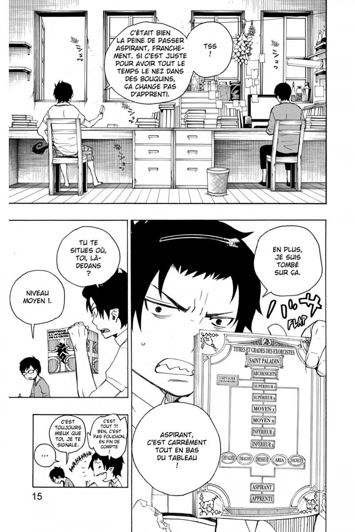 Read Ao No Exorcist fr Manga Online