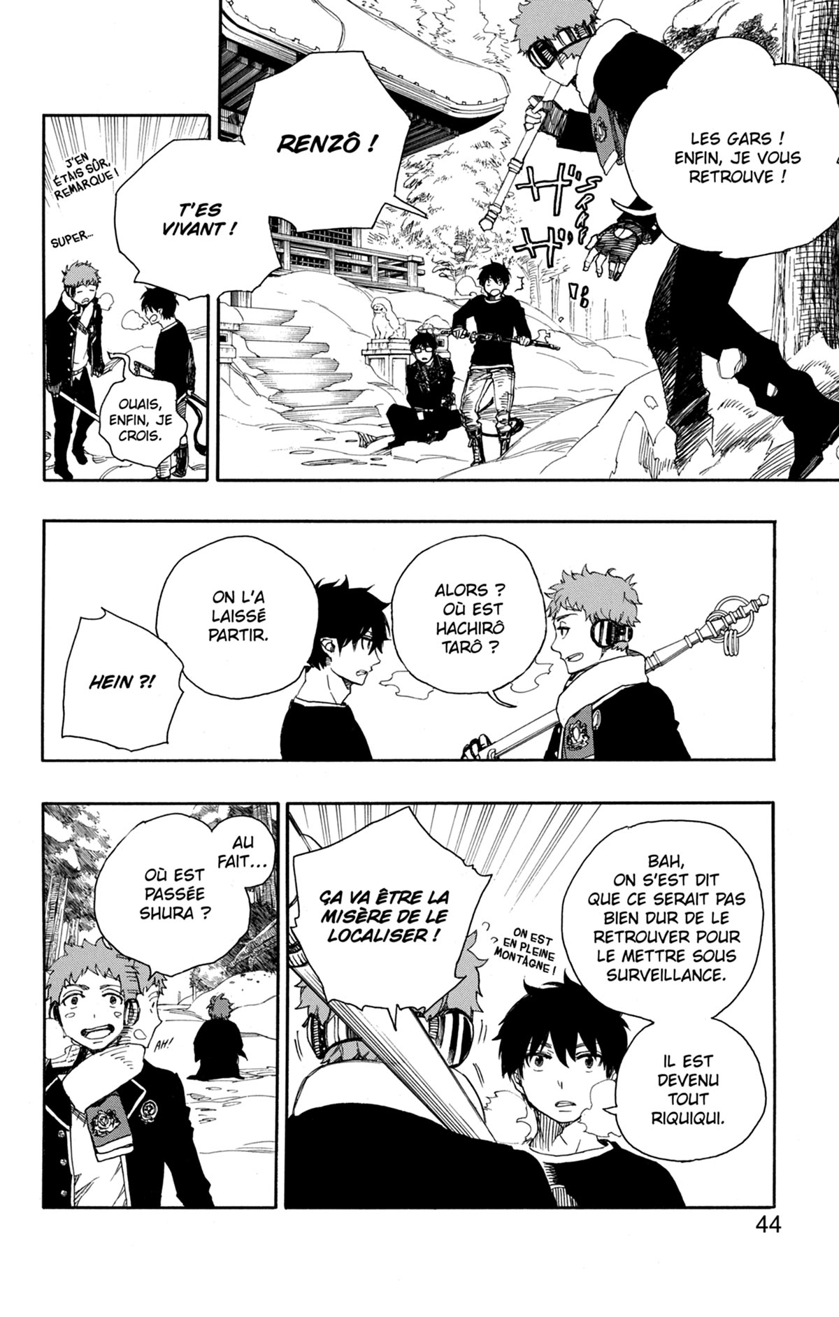 Read Ao No Exorcist fr Manga Online