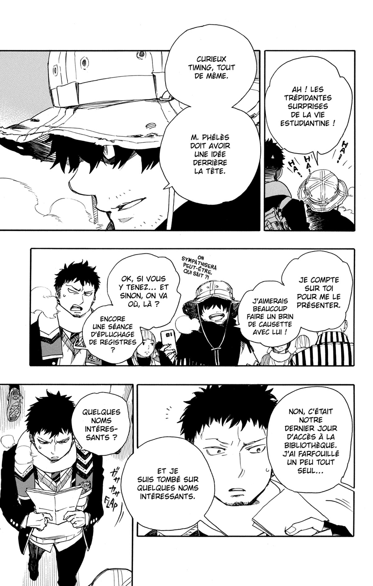 Read Ao No Exorcist fr Manga Online