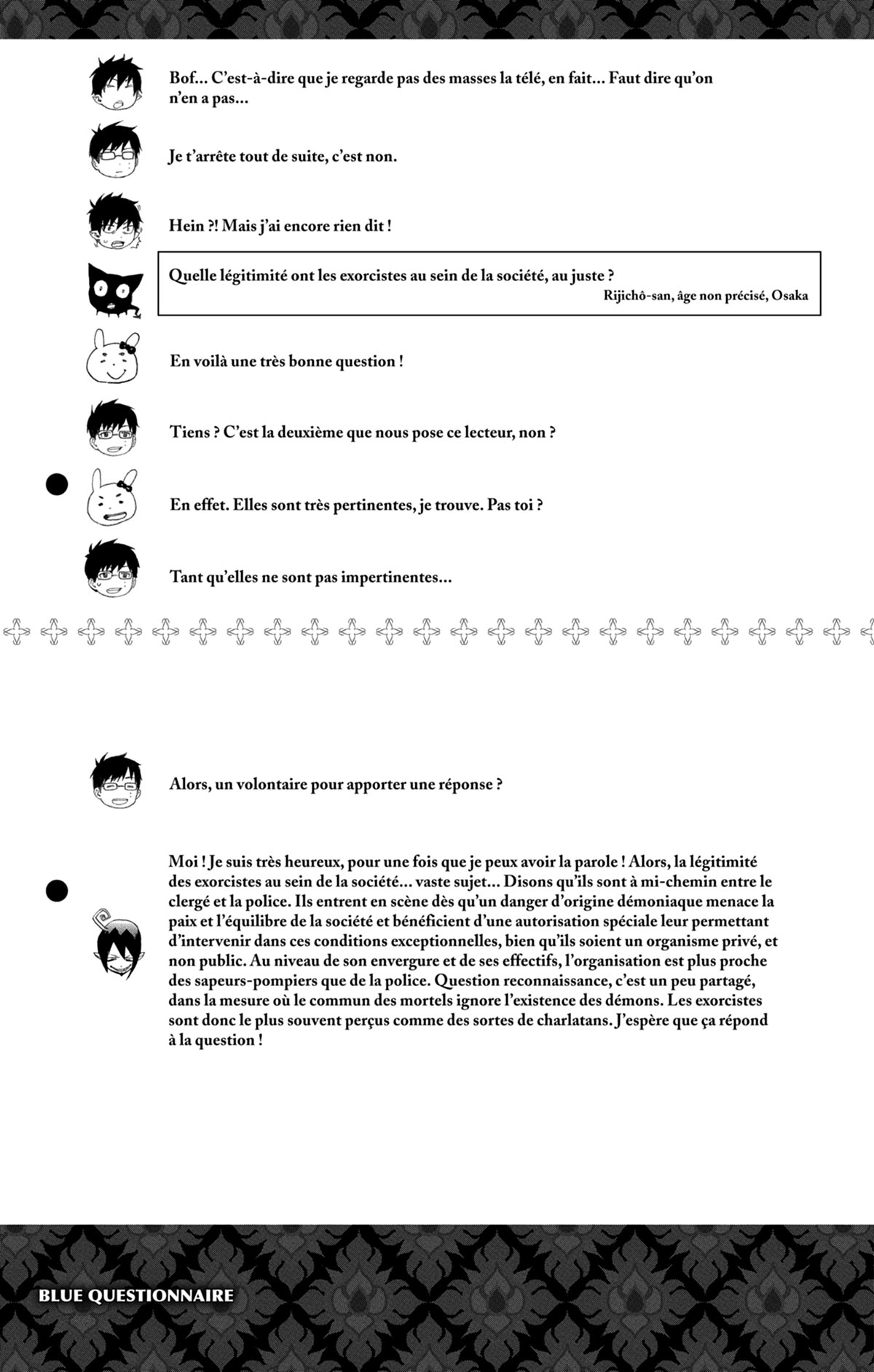 Read Ao No Exorcist fr Manga Online
