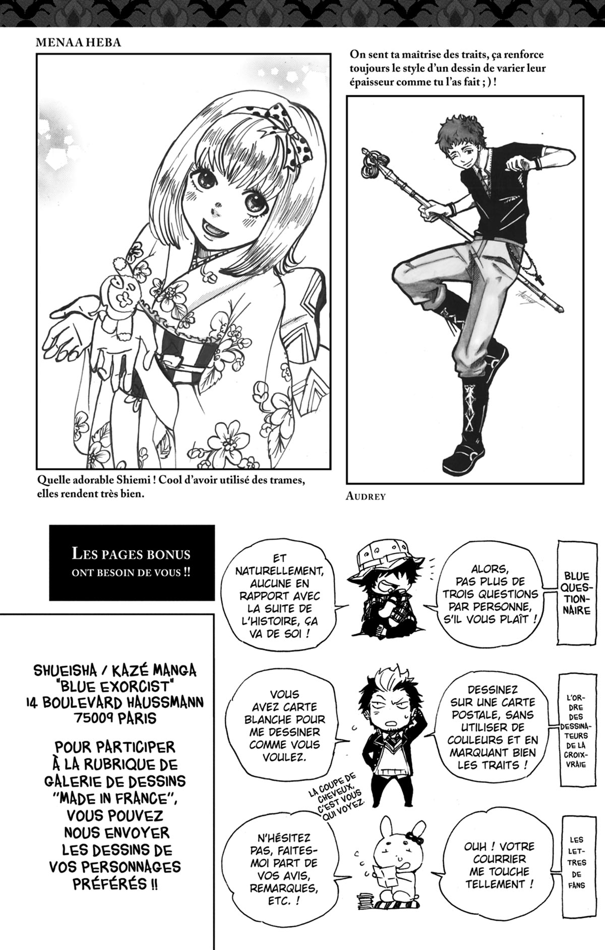Read Ao No Exorcist fr Manga Online