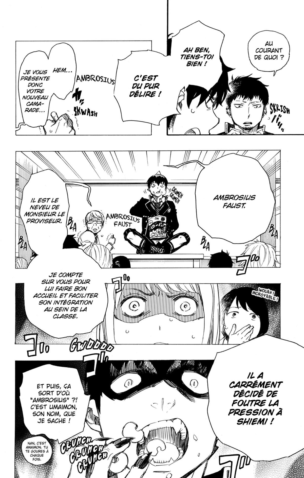 Read Ao No Exorcist fr Manga Online
