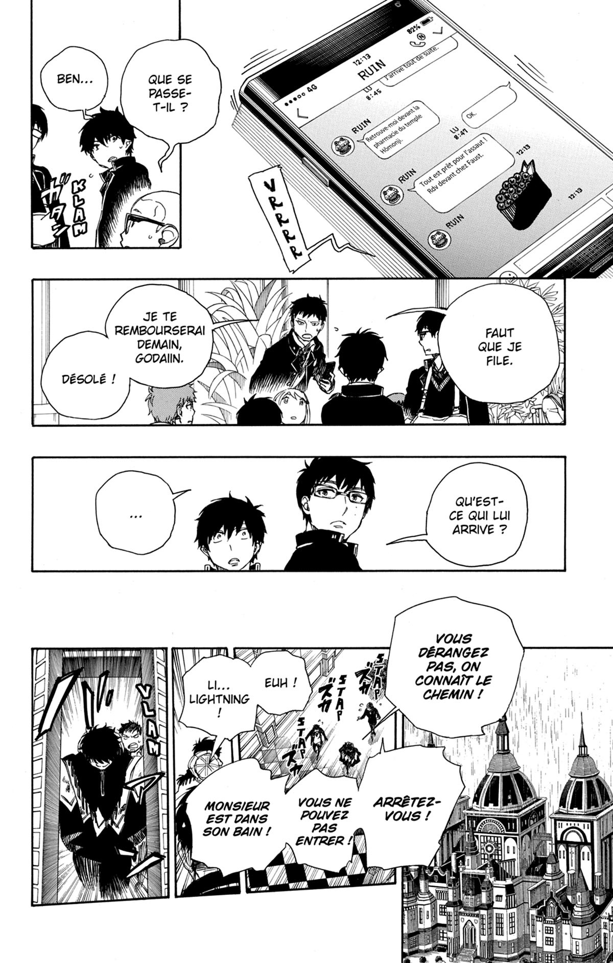 Read Ao No Exorcist fr Manga Online