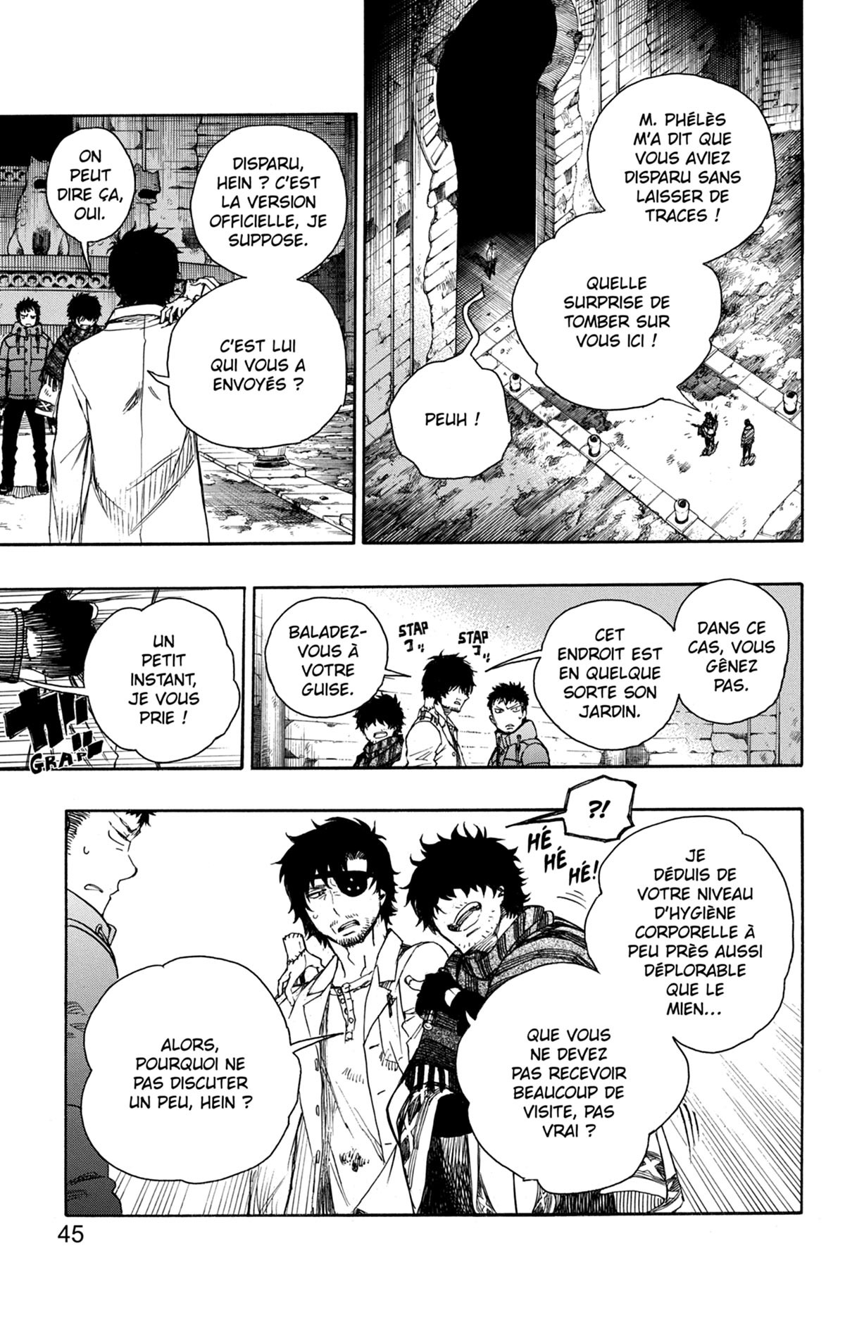 Read Ao No Exorcist fr Manga Online