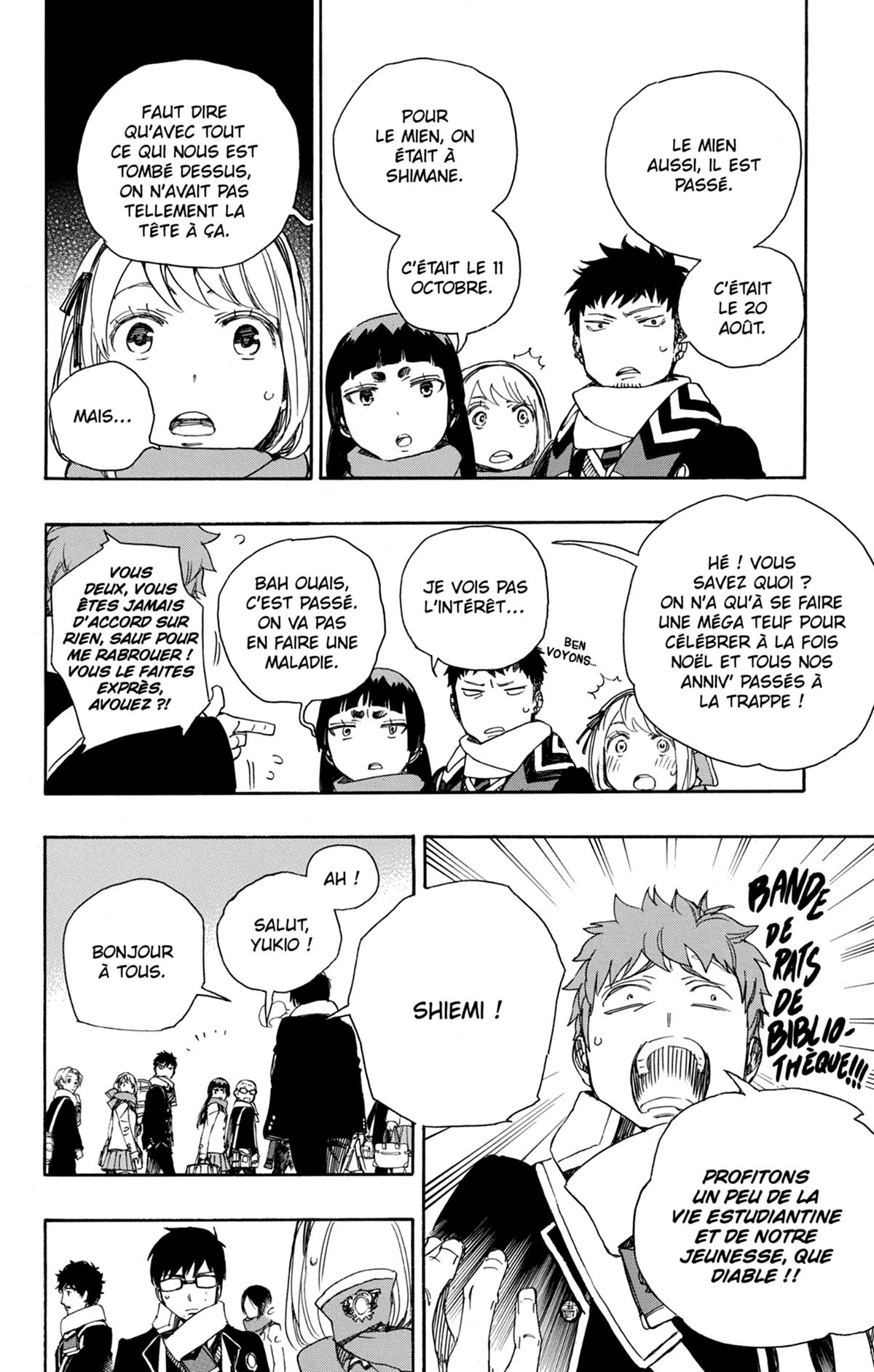 Read Ao No Exorcist fr Manga Online