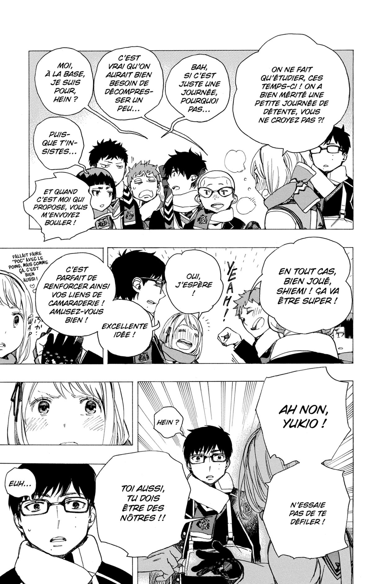 Read Ao No Exorcist fr Manga Online
