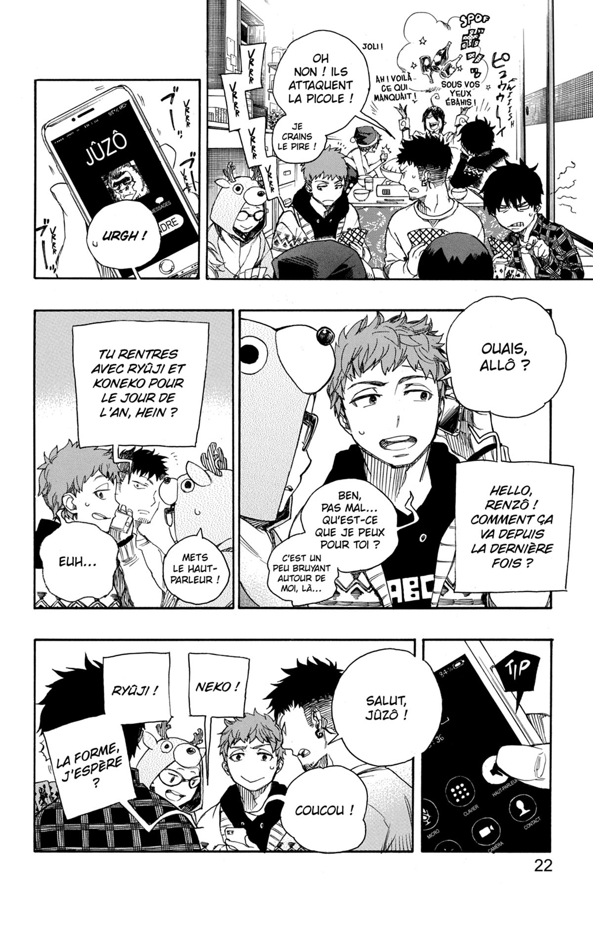 Read Ao No Exorcist fr Manga Online