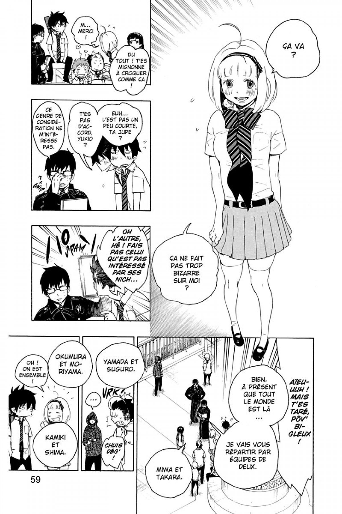 Read Ao No Exorcist fr Manga Online