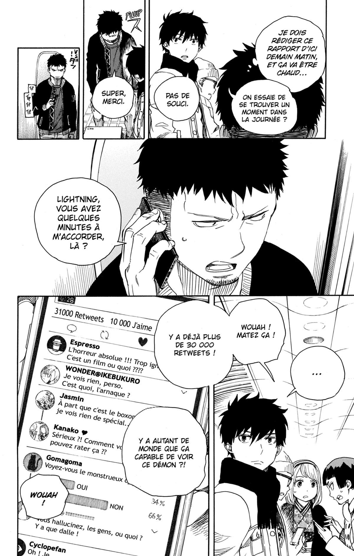 Read Ao No Exorcist fr Manga Online