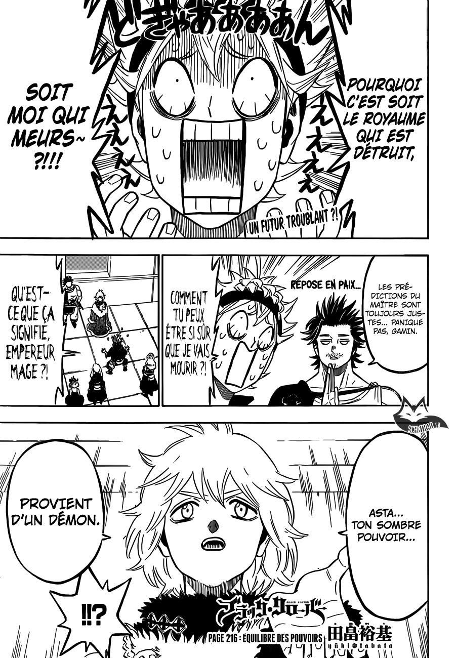 Read Black Clover fr Manga Online