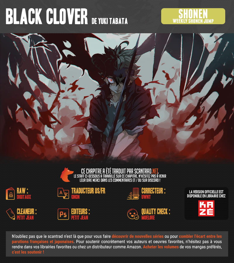 Read Black Clover fr Manga Online