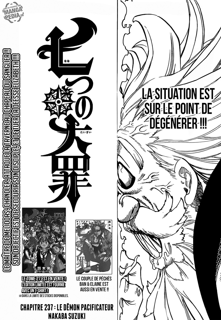 Read Nanatsu no Taizai fr Manga Online