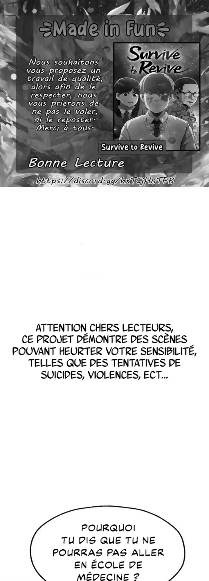 Read Survive to Revive fr Manga Online