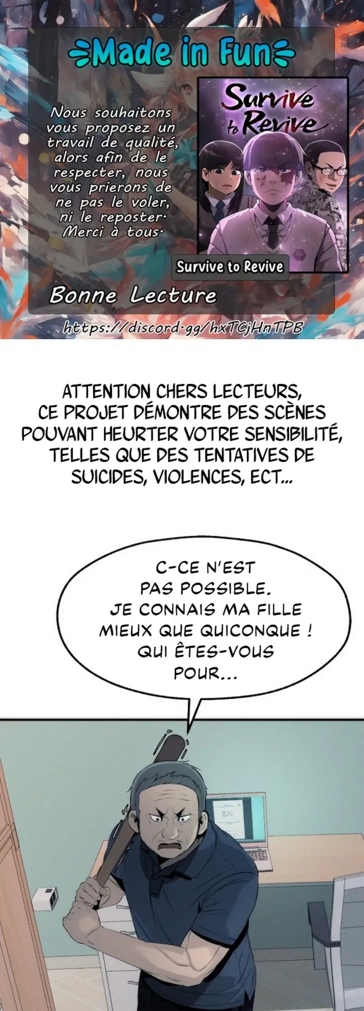 Read Survive to Revive fr Manga Online