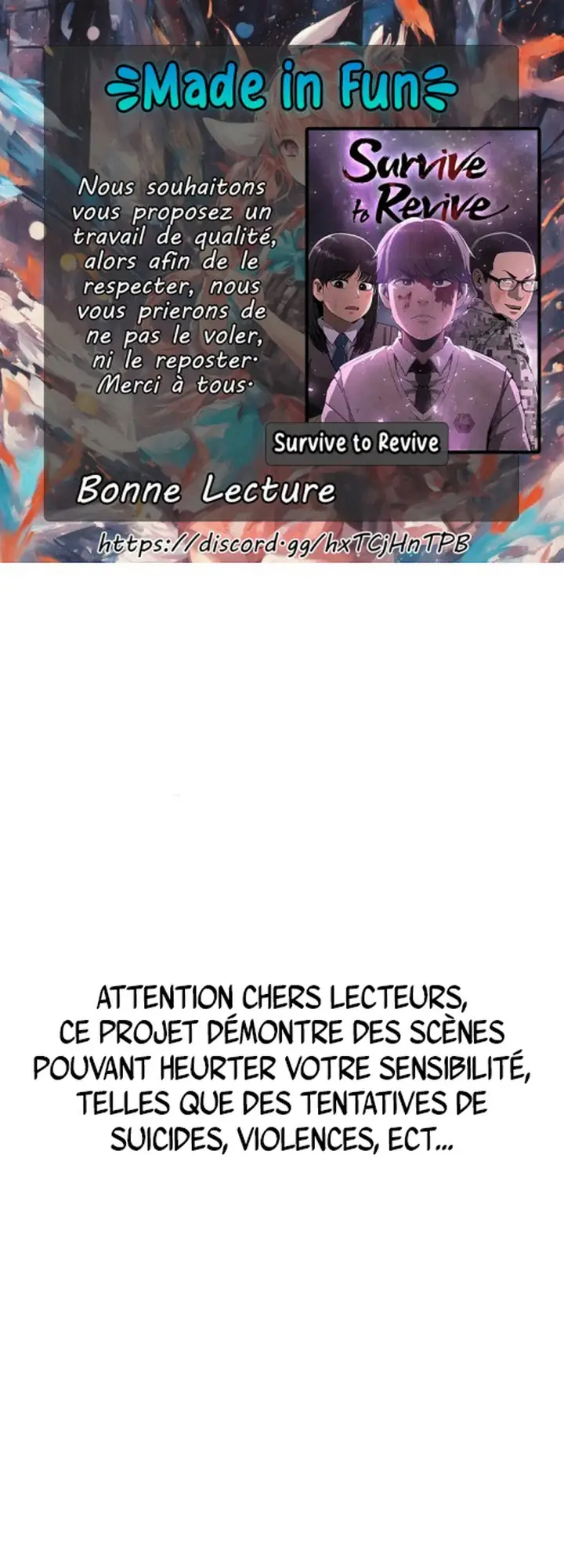 Read Survive to Revive fr Manga Online