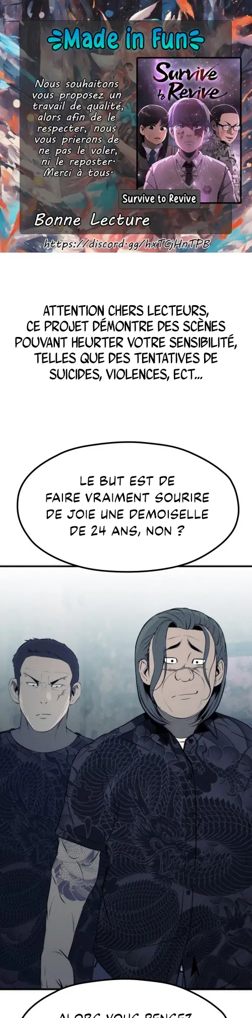 Read Survive to Revive fr Manga Online