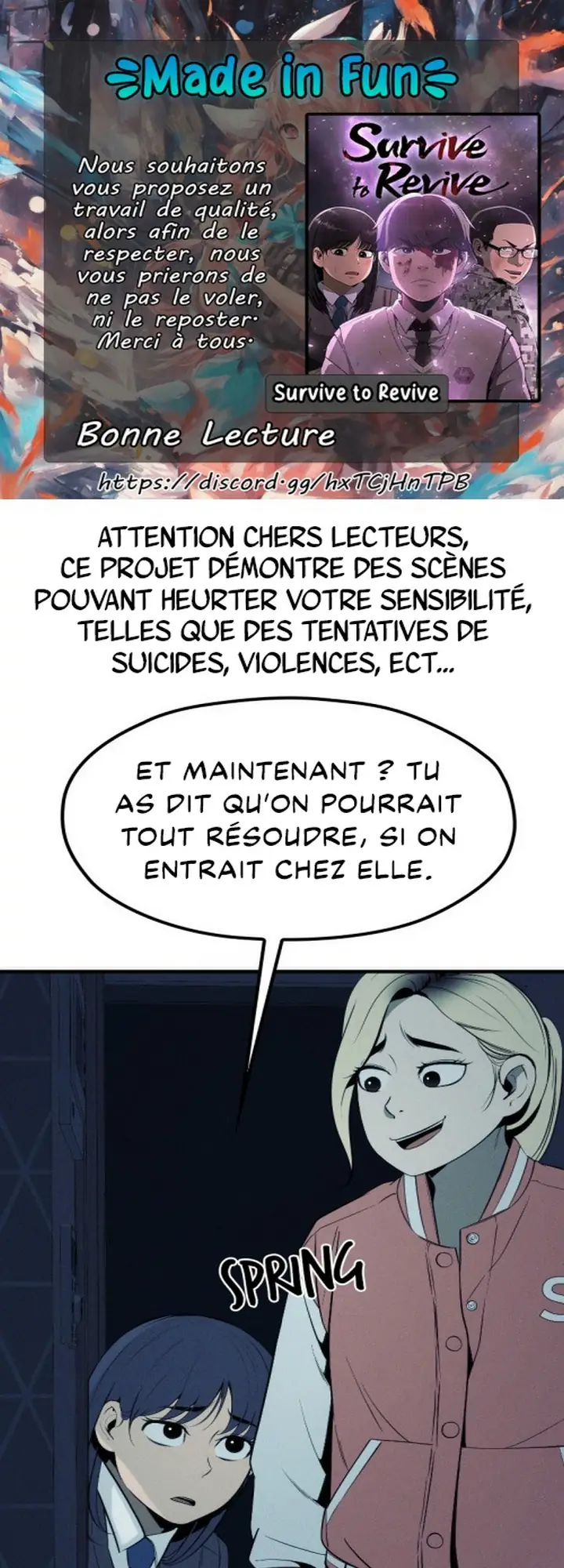 Read Survive to Revive fr Manga Online