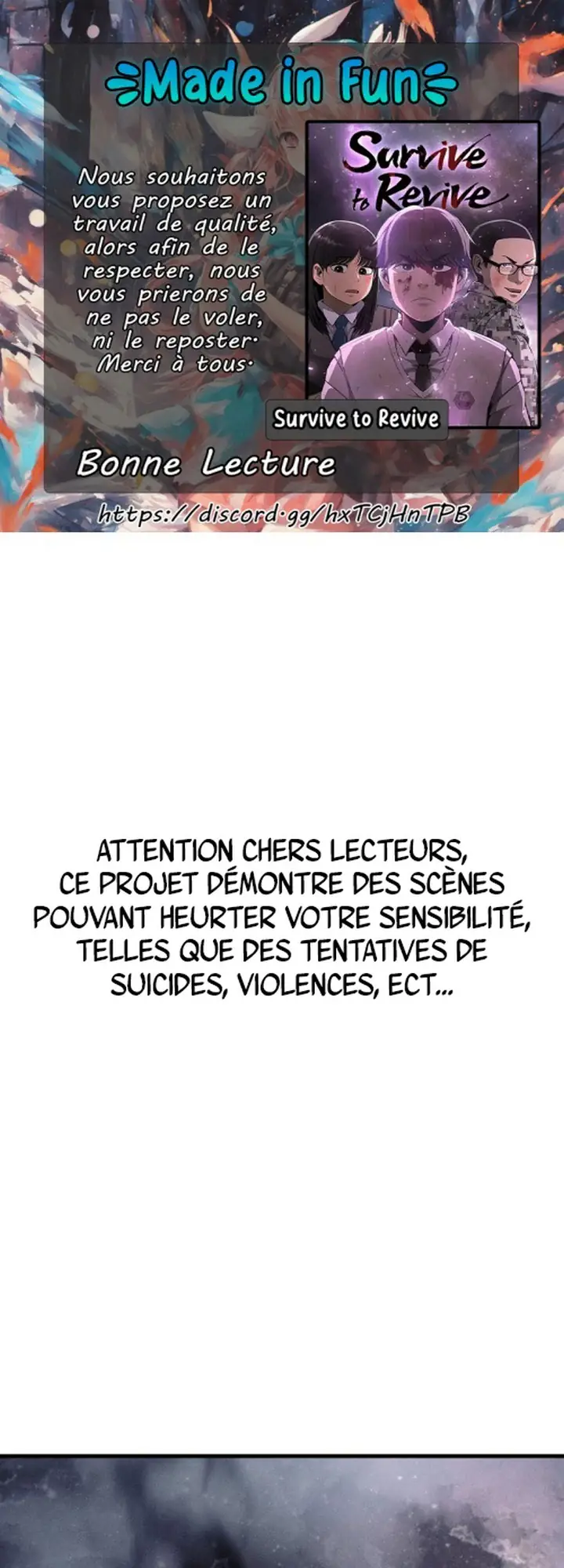 Read Survive to Revive fr Manga Online