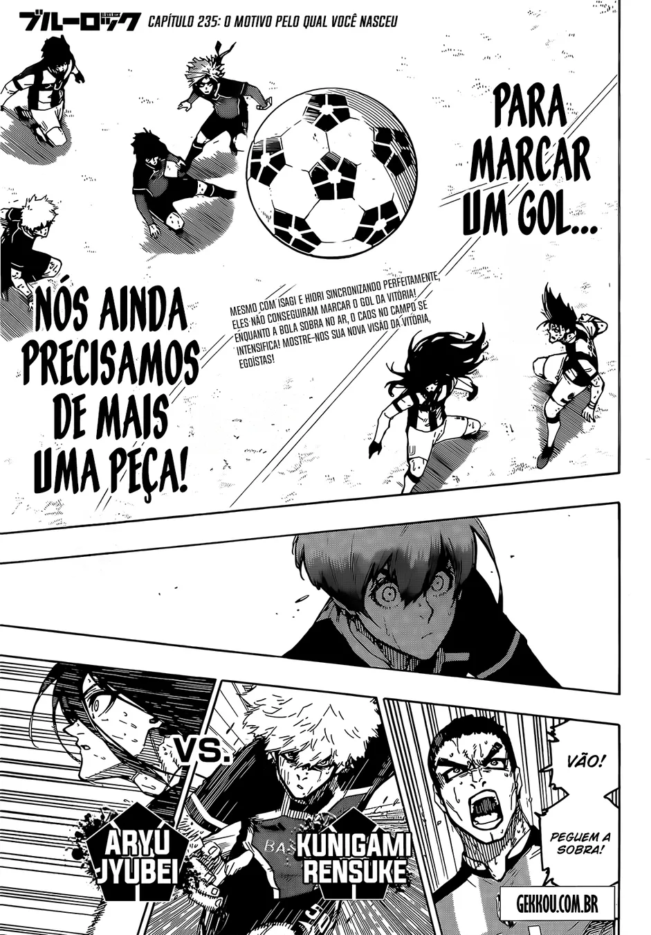Read Blue Lock pt Manga Online