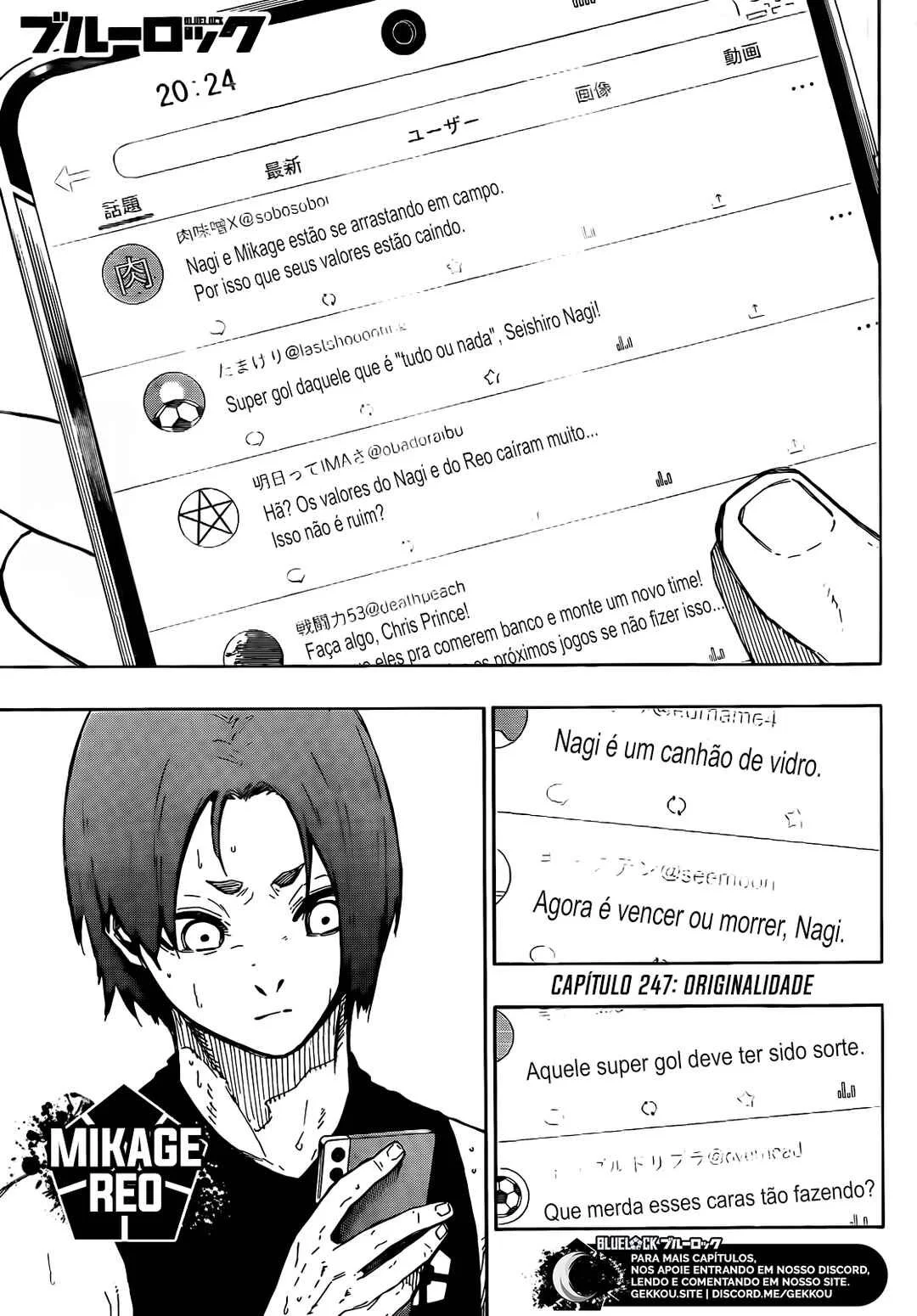 Read Blue Lock pt Manga Online