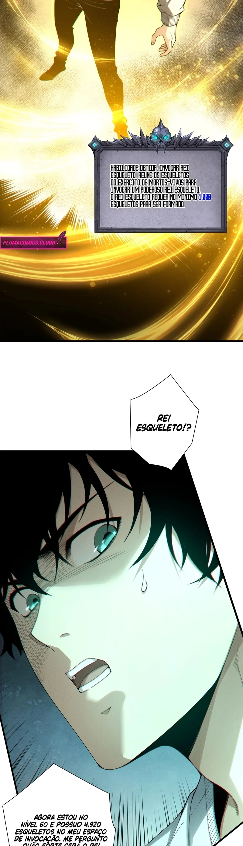 Read Necromante_ O Rei da Calamidade pt Manga Online