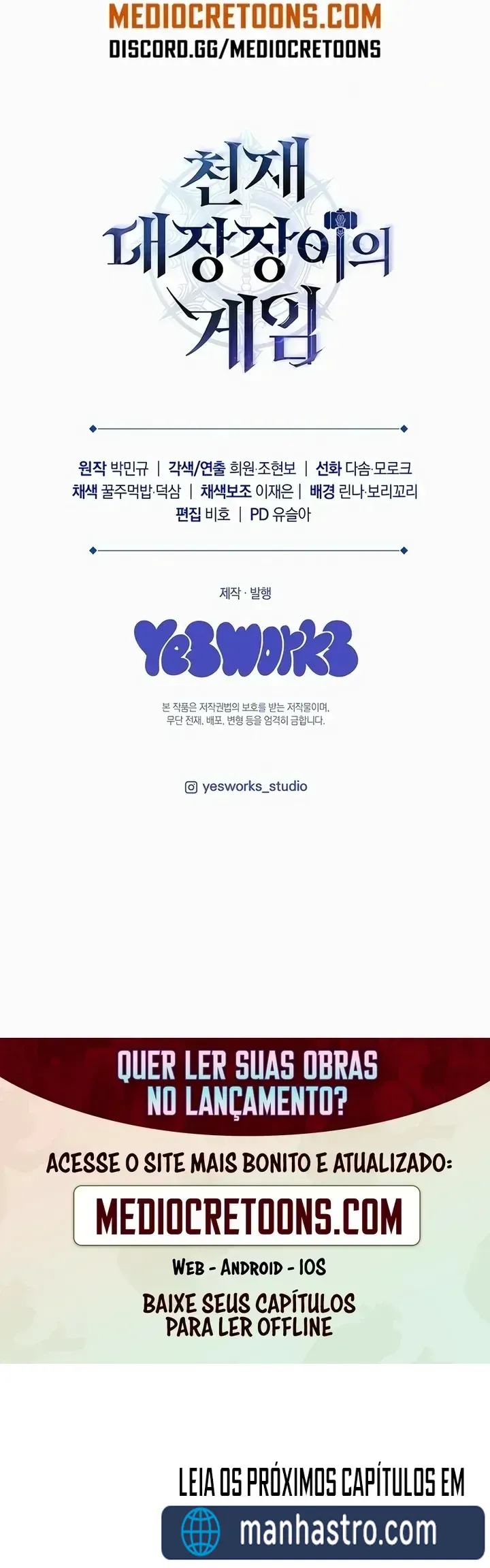 Read O Jogo do Ferreiro Genial pt Manga Online